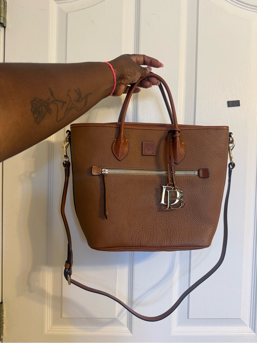 Dooney & Bourke Tan Leather Tote
